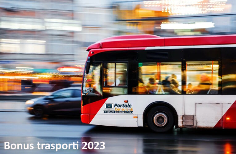 Bonus trasporti 2023, la piattaforma