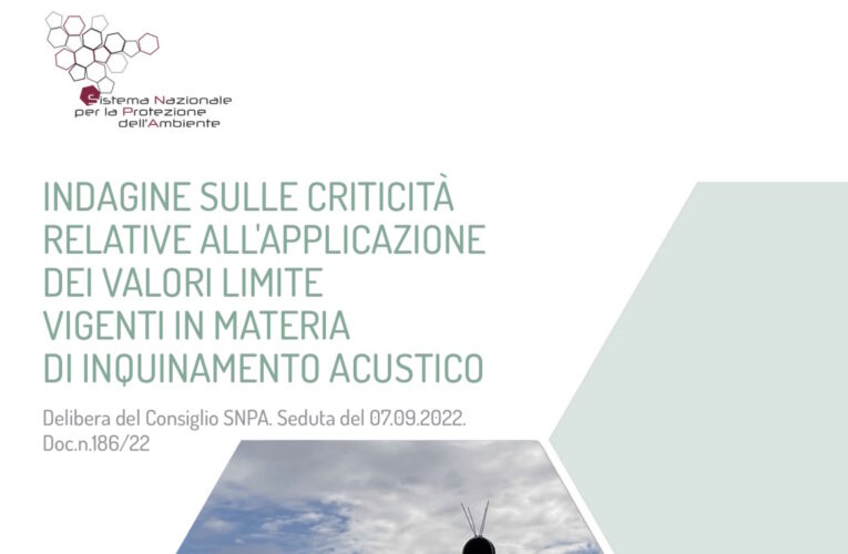 Valori limite vigenti inquinamento acustico