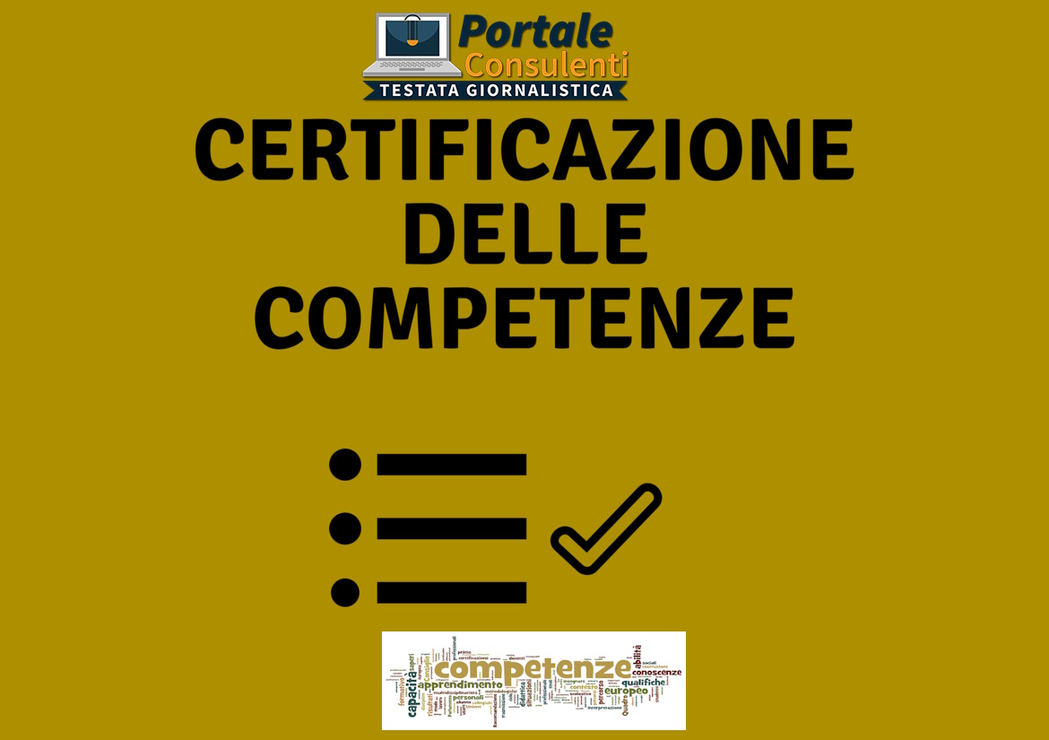 Bando PCTO e certificazione competenzee esperienze finalizzate alla certificazione delle competenze secondo lo schema sistema camerale.