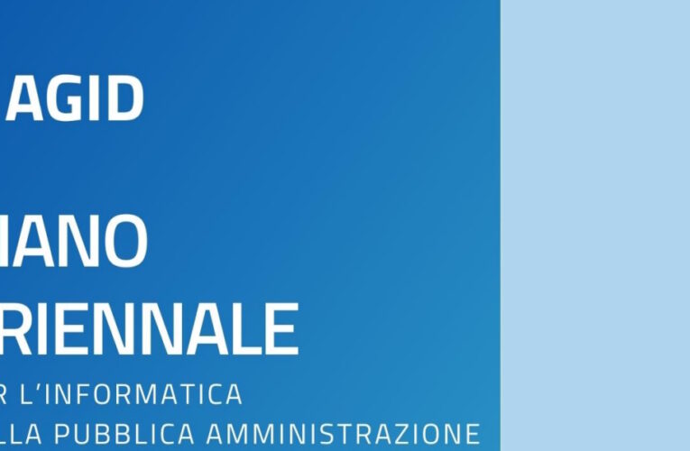 Nuovo Piano triennale Agid
