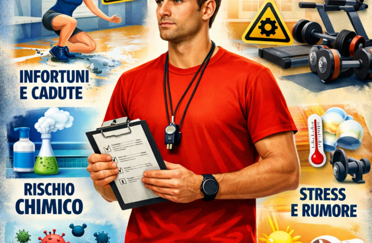 Rischi negli ambienti di lavoro per istruttori attività sportive